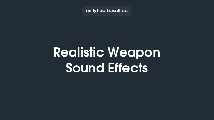 Realistic Weapon Sound Effects Thumbnail