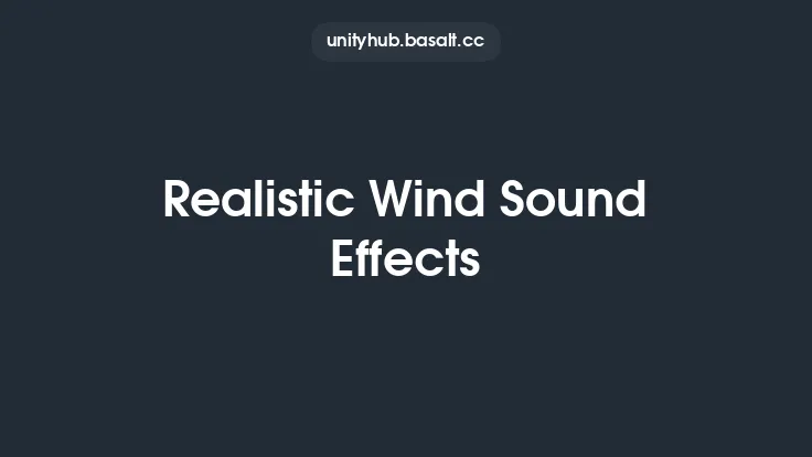 Realistic Wind Sound Effects Thumbnail