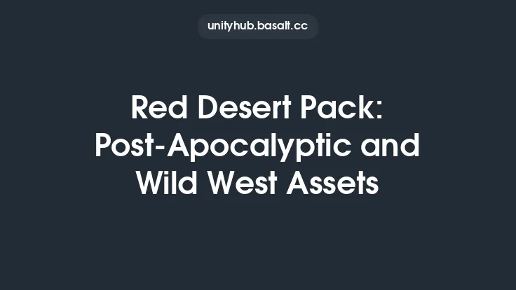 Red Desert Pack: Post-Apocalyptic and Wild West Assets Thumbnail