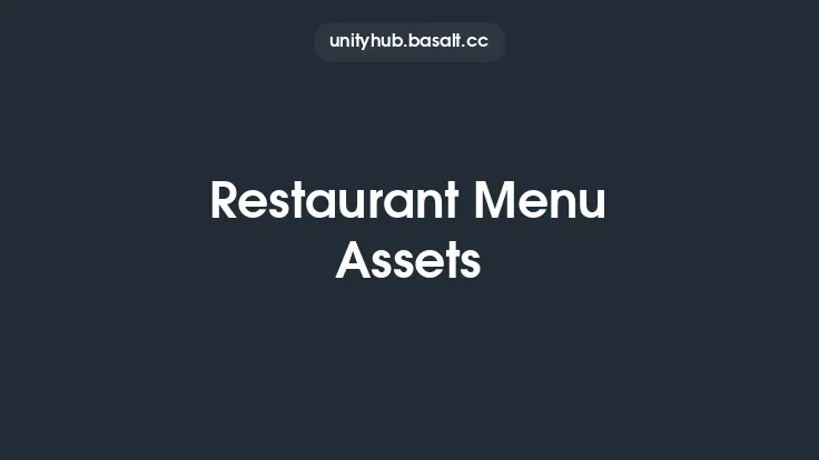 Restaurant Menu Assets Thumbnail