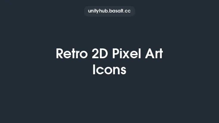 Retro 2D Pixel Art Icons Thumbnail