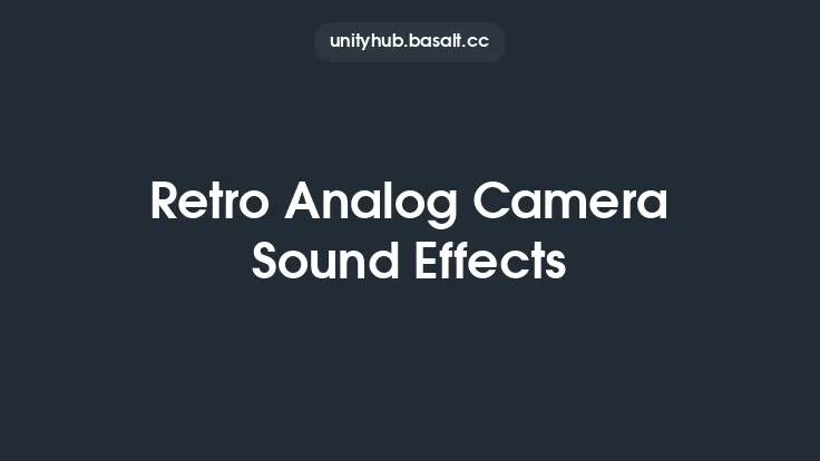 Retro Analog Camera Sound Effects Thumbnail