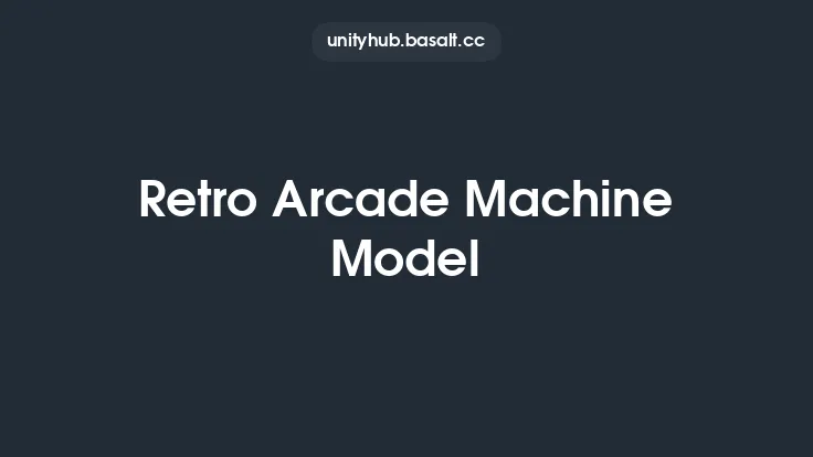 Retro Arcade Machine Model Thumbnail