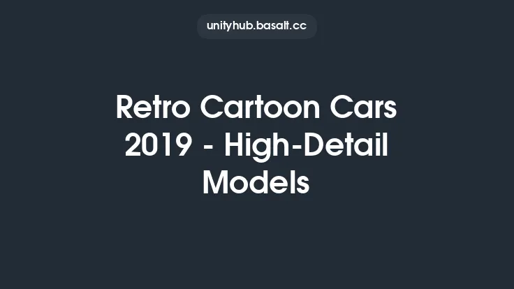 Retro Cartoon Cars 2019 - High-Detail Models Thumbnail