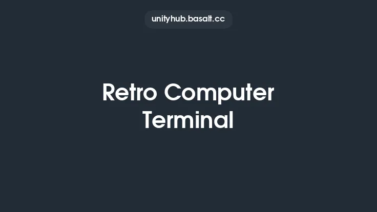 Retro Computer Terminal Thumbnail
