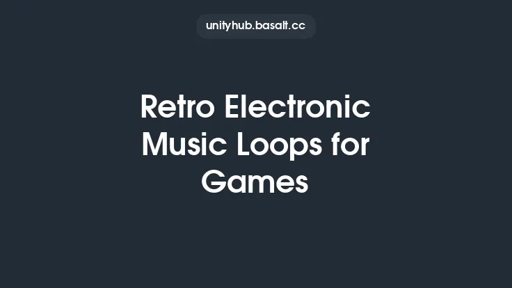 Retro Electronic Music Loops for Games Thumbnail