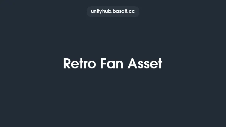 Retro Fan Asset Thumbnail