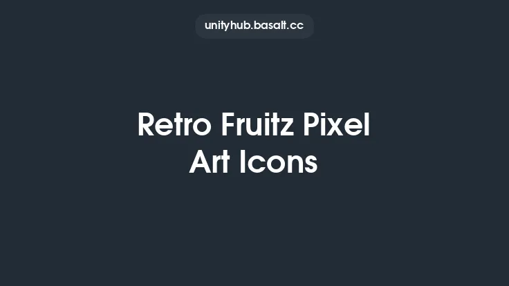 Retro Fruitz Pixel Art Icons Thumbnail
