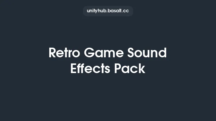 Retro Game Sound Effects Pack Thumbnail