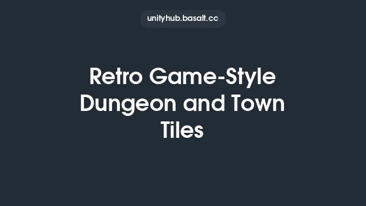 Retro Game-Style Dungeon and Town Tiles Thumbnail