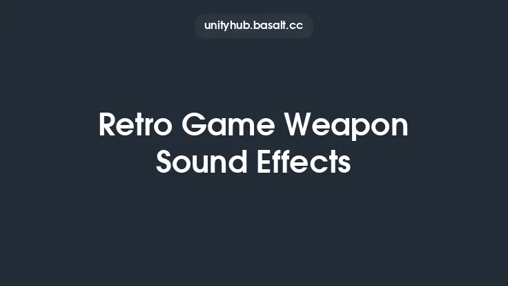 Retro Game Weapon Sound Effects Thumbnail