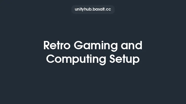 Retro Gaming and Computing Setup Thumbnail