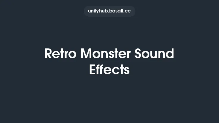 Retro Monster Sound Effects Thumbnail