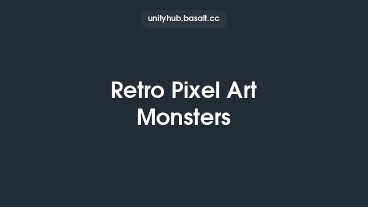 Retro Pixel Art Monsters Thumbnail