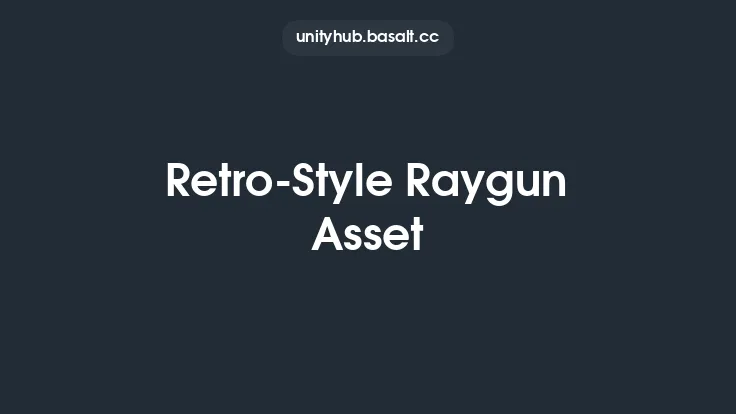 Retro-Style Raygun Asset Thumbnail