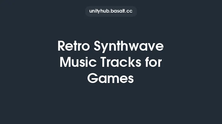 Retro Synthwave Music Tracks for Games Thumbnail
