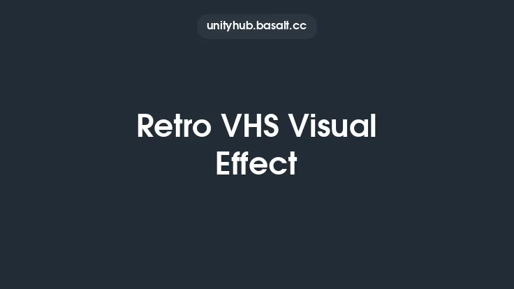 Retro VHS Visual Effect Thumbnail