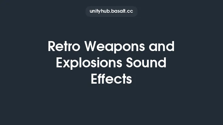 Retro Weapons and Explosions Sound Effects Thumbnail
