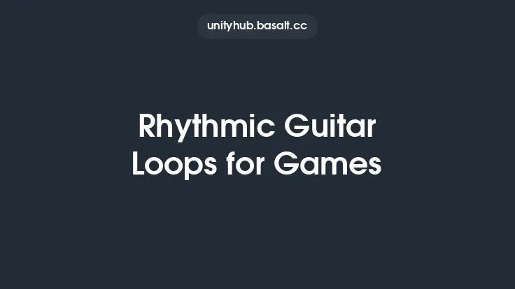 Rhythmic Guitar Loops for Games Thumbnail