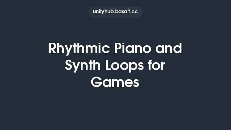 Rhythmic Piano and Synth Loops for Games Thumbnail