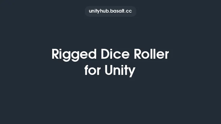 Rigged Dice Roller for Unity Thumbnail