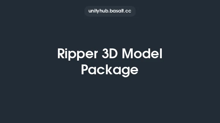 Ripper 3D Model Package Thumbnail
