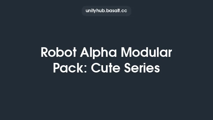 Robot Alpha Modular Pack: Cute Series Thumbnail