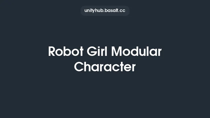 Robot Girl Modular Character Thumbnail