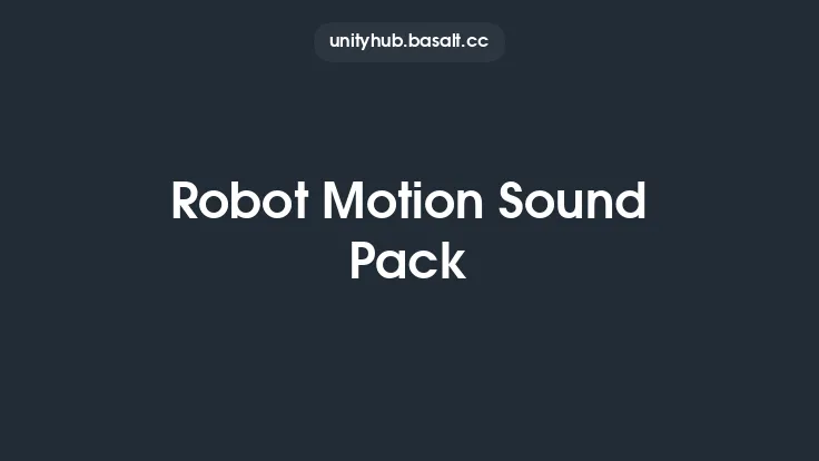 Robot Motion Sound Pack Thumbnail