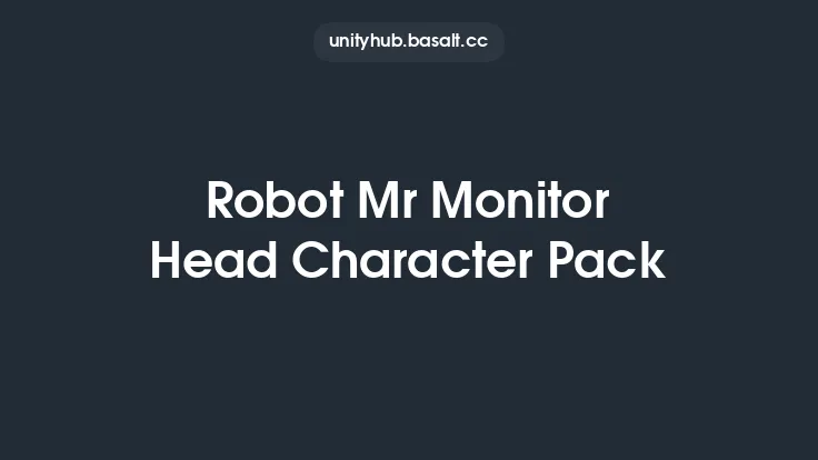 Robot Mr Monitor Head Character Pack Thumbnail