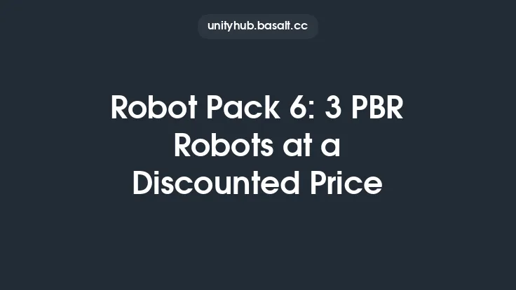 Robot Pack 6: 3 PBR Robots at a Discounted Price Thumbnail