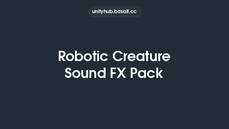 Robotic Creature Sound FX Pack Thumbnail