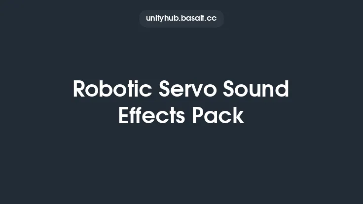 Robotic Servo Sound Effects Pack Thumbnail