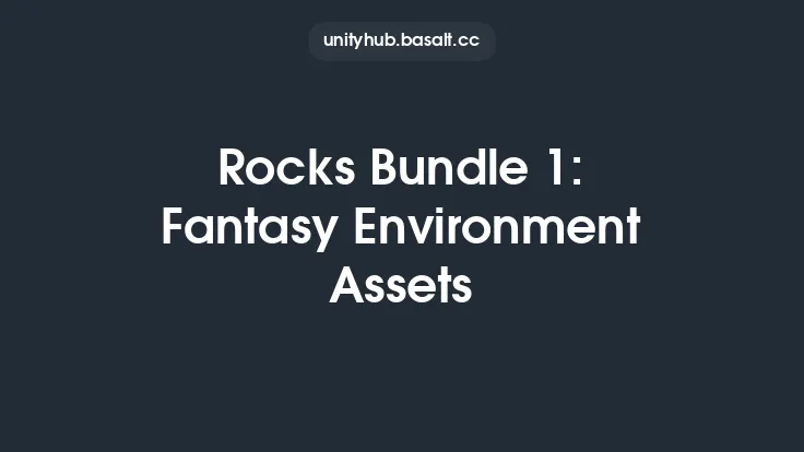 Rocks Bundle 1: Fantasy Environment Assets Thumbnail
