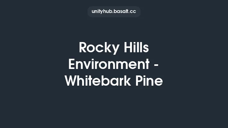 Rocky Hills Environment - Whitebark Pine Thumbnail