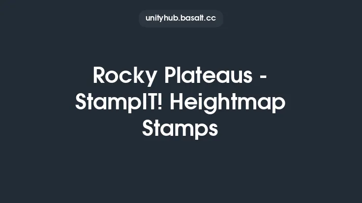Rocky Plateaus - StampIT! Heightmap Stamps Thumbnail