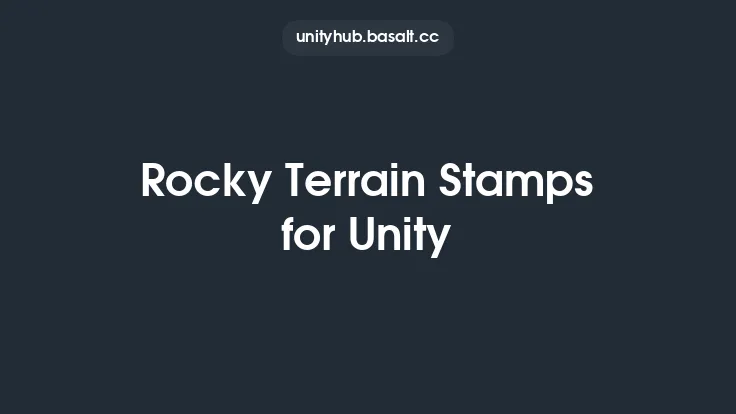Rocky Terrain Stamps for Unity Thumbnail