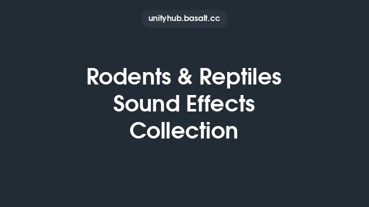Rodents & Reptiles Sound Effects Collection Thumbnail
