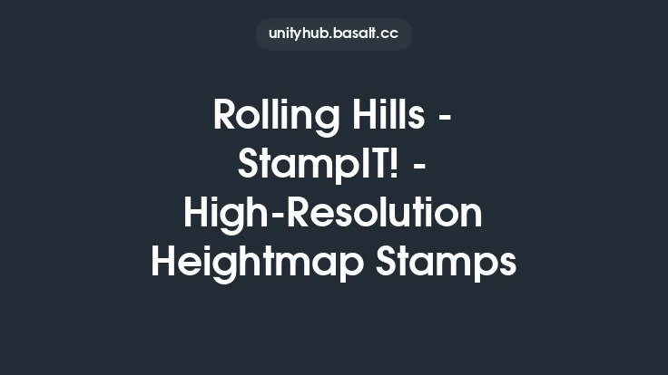 Rolling Hills - StampIT! - High-Resolution Heightmap Stamps Thumbnail