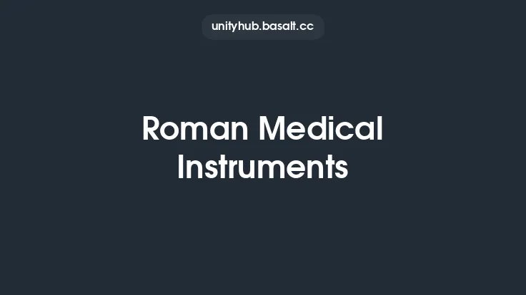 Roman Medical Instruments Thumbnail
