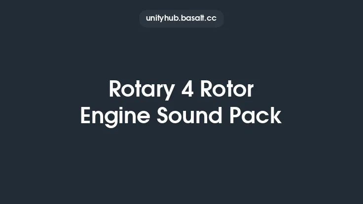 Rotary 4 Rotor Engine Sound Pack Thumbnail