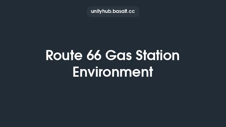 Route 66 Gas Station Environment Thumbnail