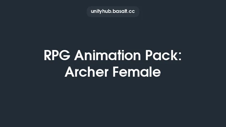 RPG Animation Pack: Archer Female Thumbnail