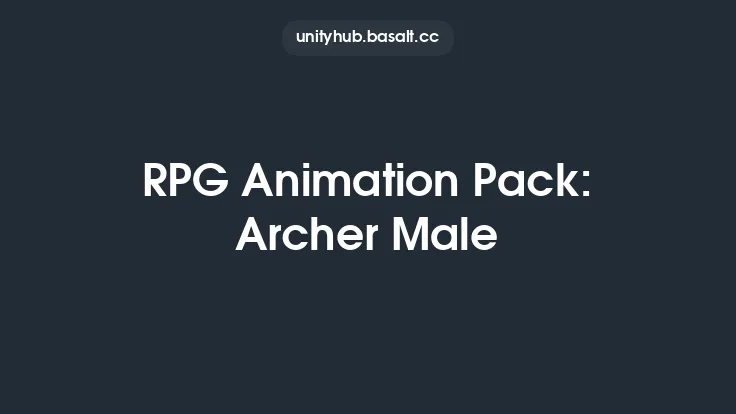 RPG Animation Pack: Archer Male Thumbnail
