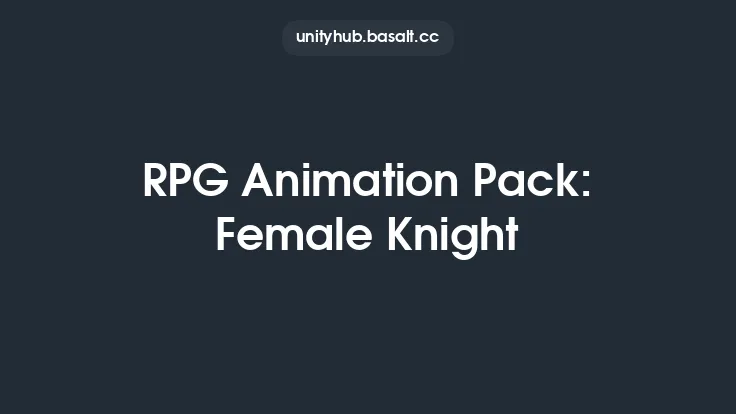 RPG Animation Pack: Female Knight Thumbnail