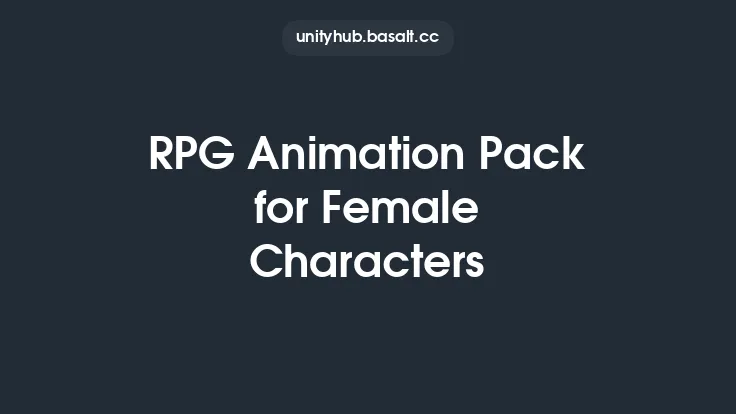 RPG Animation Pack for Female Characters Thumbnail