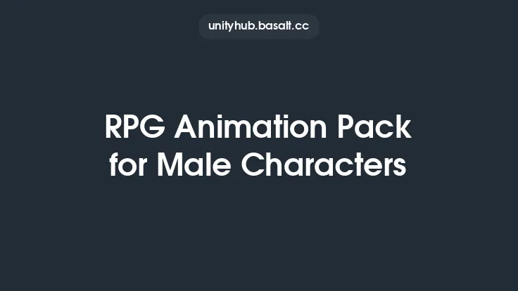 RPG Animation Pack for Male Characters Thumbnail