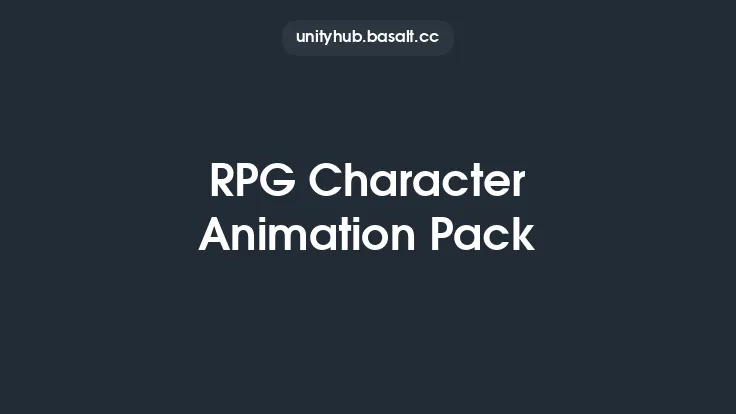 RPG Character Animation Pack Thumbnail