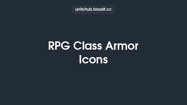 RPG Class Armor Icons Thumbnail