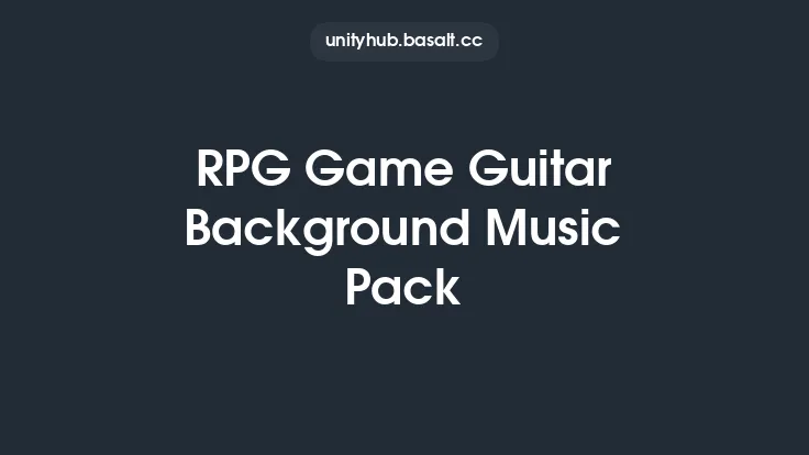 RPG Game Guitar Background Music Pack Thumbnail
